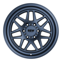 Load image into Gallery viewer, SIERRA / MATTE BLUE / 17X9.0 -25