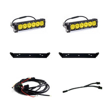 Load image into Gallery viewer, Baja Designs 2021+ Ford Raptor OnX6 Behind Grill Kit -10in. Amber D/C