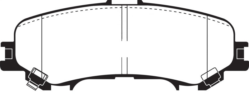 EBC 2016+ Nissan Titan 5.6L Yellowstuff Rear Brake Pads
