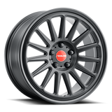 Raceline 315B Grip 17x9in / 5x114.3 BP / 40mm Offset / 72.6mm Bore - Satin Black Wheel