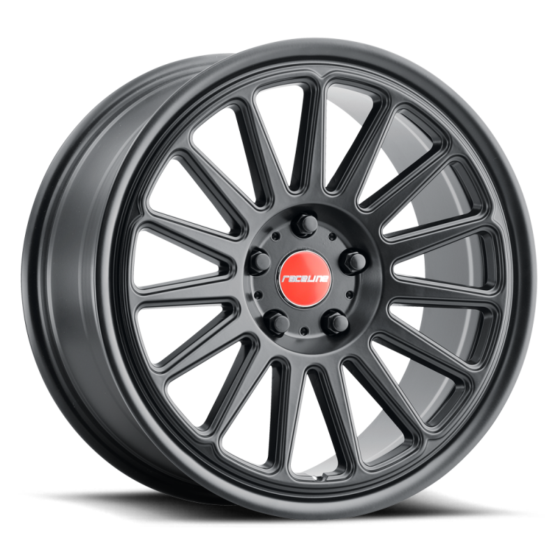 Raceline 315B Grip 17x9in / 5x100 BP / 40mm Offset / 72.6mm Bore - Satin Black Wheel