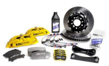 Load image into Gallery viewer, EBC Racing 06-18 BMW X5 (E70/F15) Yellow Apollo-6 Calipers 380mm Rotors Front Big Brake Kit