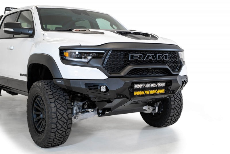 Addictive Desert Designs 2021 Dodge RAM 1500 TRX Bomber Front Bumper (20in Lights)