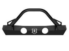 Load image into Gallery viewer, ICON 2018+ Jeep Wrangler JL / 2020+ Jeep Wrangler JT Pro Series Front Bumper w/Bar/Tabs