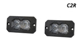 Diode Dynamics C2R White Flood Flush Mount LED Pod (Pair)