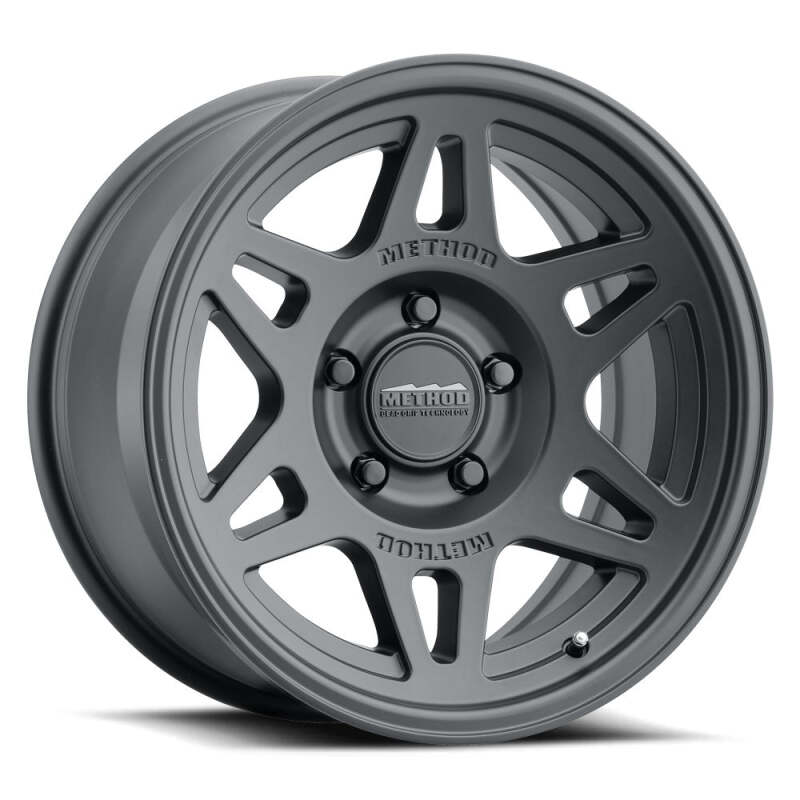 Method MR706 Bead Grip 17x8.5 0mm Offset 6x120 120mm Matte Black Wheel