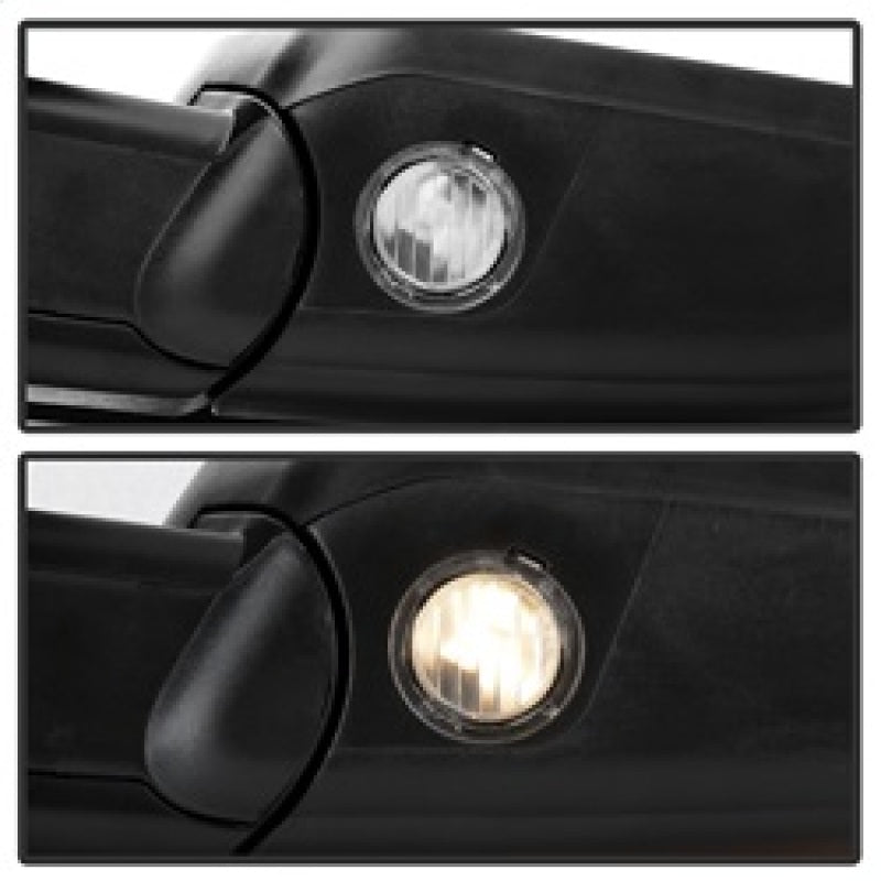 xTune 07-14 Ford F-150 Heated Amber Seq LED Signal OEM Pwr Mirrors (Pair) (MIR-03FF07-G2-PW-RAM-SET)