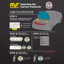 Load image into Gallery viewer, Magnaflow 16-21 Infiniti QX80 5.6L Direct-Fit Right Manifold Catalytic Converter