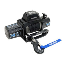 Load image into Gallery viewer, Superwinch 10000 LBS 12V DC 3/8in x 80ft Synthetic Rope SX10SR Winch - Semi Gloss Black
