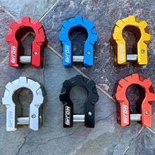 Load image into Gallery viewer, 3/4'' Extreme duty Aluminum D-Shackle set (9T) (LIFETIME WARRANTY*)