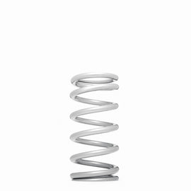 QA1 2-1/2in ID High Travel Spring - 9in Length x 180lbs/in - Silver Powder Coated