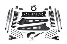 Load image into Gallery viewer, Zone Offroad 2019 Ram 3500 4in Radius Arm Bracket Gas - 2in Rear Block w/o Overload - Nitro Shocks