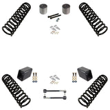 Synergy 07-18 Jeep Wrangler JKU 4 DR 2.0in Lift Starter Kit RHD Compatible