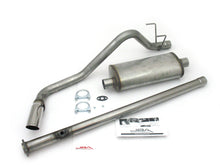 Load image into Gallery viewer, JBA 95-99 Toyota Tacoma (Xtra Cab) 2.4L/2.7L 409SS Pass Side Single Exit Cat-Back Exhaust