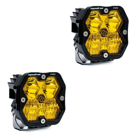 Baja Designs Squadron 2.0 Pro (Pair) LED Driving/Combo / No Harness - Baja Amber