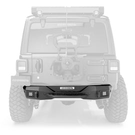 Go Rhino 18-20 Jeep Wrangler JL/JLU Rockline Rear Stubby Bumper