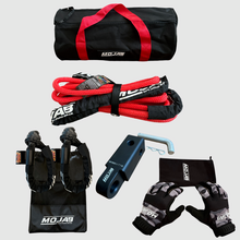 Load image into Gallery viewer, UTV/ATV Essential Recovery Kit ( 6 items + 2 storage bags+ 1 Velcro tape) *Lifetime Warranty