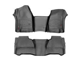 WeatherTech 2017+ Audi A4 Sedan Front & Rear FloorLiners - Black