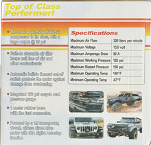Load image into Gallery viewer, Combo Pac 300LPM 12V Twin Cylinder Heavy Duty Offroad, Overland Air Compressor