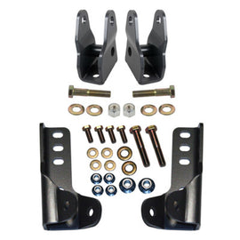 Synergy 07-18 Jeep Wrangler JK/JKU Front Lower Shock Extension Brackets