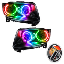 Load image into Gallery viewer, Oracle 11-13 Jeep Grand Cherokee SMD HL (Non-HID) - Chrome - ColorSHIFT