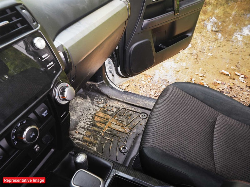 WeatherTech 24-25 Polaris Ranger Crew XD 1500 2nd Row FloorLiner HP - Black