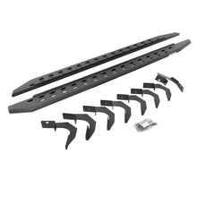 Load image into Gallery viewer, Go Rhino 15-22 GMC Canyon CC 4DR RB20 Slim Running Boards Kit (Incl. Brackets) - Bedliner Coating