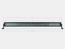 Load image into Gallery viewer, Cali Raised 42 Dual Row 5D Optic Osram Led Bar - Spot