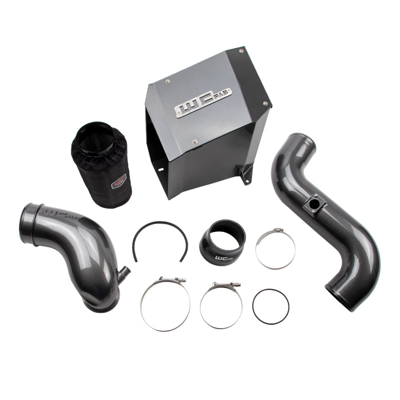 Wehrli 04.5-05 Duramax LLY 4in Stage 2 Intake Kit - Blueberry Frost