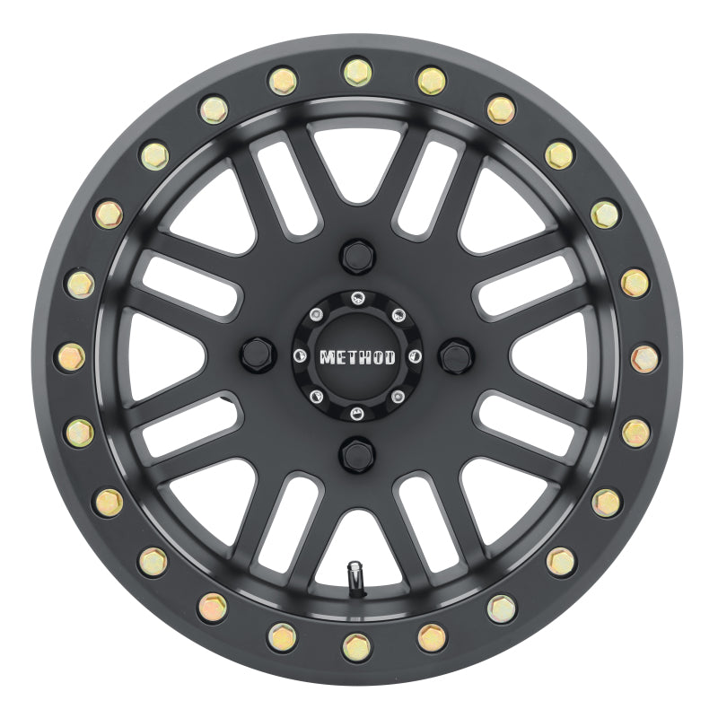 Method MR406 UTV Beadlock 14x8 / 4+4/-2mm Offset / 4x156 / 132mm CB Matte Black Wheel