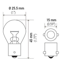 Load image into Gallery viewer, Hella Bulb 93 12V 13W BA15s S8