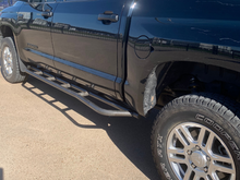 Load image into Gallery viewer, Cali Raised 14-21 Toyota Tundra Step Edition Rock Sliders - No Kick Out No Filler Plate / BedLiner