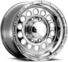Load image into Gallery viewer, Raceline 887 Rock Crusher 15x8in / 5x139.7 BP / -32mm Offset / 107.95mm Bore - Polished Wheel