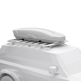 Thule Caprock Roof Platform Cargo Box Kit (Rails ONLY - Req. Caprock Platform) - Black
