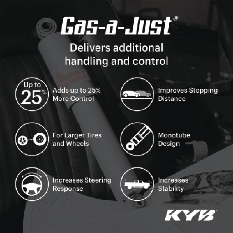 KYB 21-25 Ford F150 RWD (Exc. HD Payload Package) Gas-A-Just Shock - Front
