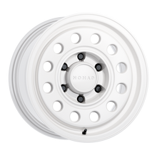 Load image into Gallery viewer, Nomad N501SA Convoy 15x7in / 5x114.3 BP / -10mm Offset / 83.82mm Bore - Gloss White Wheel