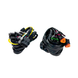 KC HiLiTES FLEX ERA Backup Wiring Harness 40 AMP Relay/3 Position Rocker Switch w/3-Pin DT Connector