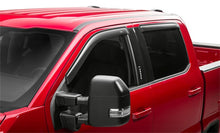 Load image into Gallery viewer, AVS Ventvisor smoke outside-mount window deflectors on a 2015-2026 Ford F-150 SuperCrew, 4-piece set