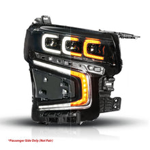 Load image into Gallery viewer, ANZO 21-23 Chevy Tahoe/Suburban LED Light Bar Style Headlights Black w/ Sequential DRL (Right Side)