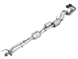 AWE Tuning 16-22 Toyota Tacoma 0FG Cat-Back Exhaust w/ BashGuard - Dual Diamond Black Tips