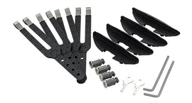 Rhino-Rack 07-13 Chevrolet Avalanche 4 Door Pick Up Vortex StealthBar 2 Bar Roof Rack - Silver