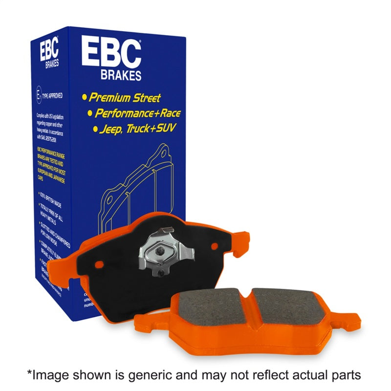 EBC 2015+ Chevrolet Tahoe 2WD (6 Piston Brembo) Extra Duty Front Brake Pads