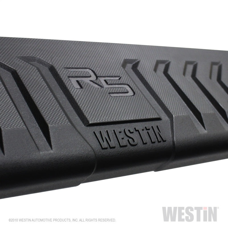 Westin 07-18 Chevrolet Silverado 1500 Ext Cab & DC 6.5ft Bed R5 M-Series W2W Nerf Step Bars - Blk