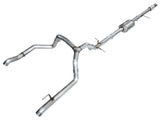 AWE Tuning 4th Gen GM 1500 5.3L 0FG Cat-Back Split Rear Exit (w/ Bumper Cutouts) - OE Tips