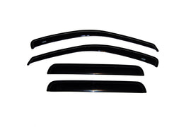 AVS smoke outside mount window deflectors installed on 1999-2004 Jeep Grand Cherokee, 4-piece set