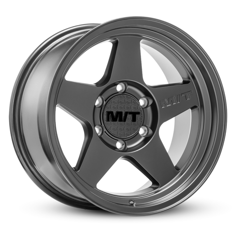 Mickey Thompson Open 5 Black Wheel - 17X9 6X120 BP 4.80in BS -5 Offset 67mm Bore