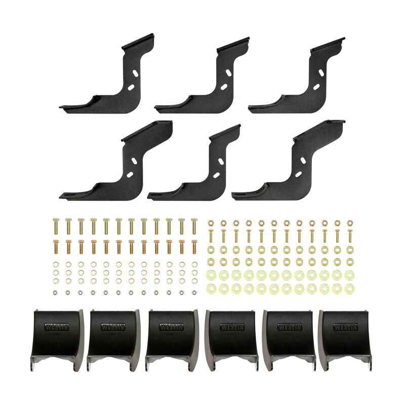 Westin 07-21 Toyota Tundra Double Cab AT6 Running Boards - Black