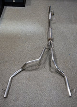 Load image into Gallery viewer, MBRP 21-24 Chevrolet Suburban XL 5.3L 3in T304 SS 2.5in Dual Split Carbon Fiber Cat-back