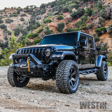 Load image into Gallery viewer, Westin 18-19 Jeep Wrangler JL Stubby Front Bumper - Textured Black