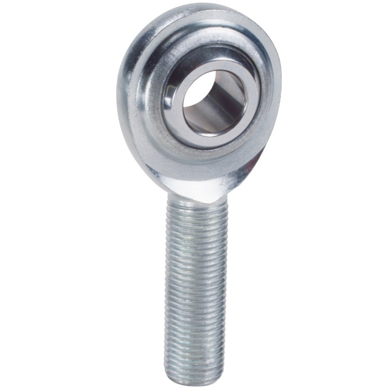 QA1 C Series 2-Pc Rod End - Male/Left Hand - .3125in Bore x 3/8-24 - Carbon Steel
